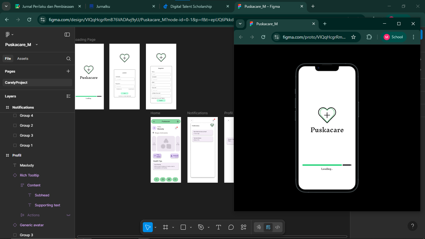 UI/UX PUSKACARE